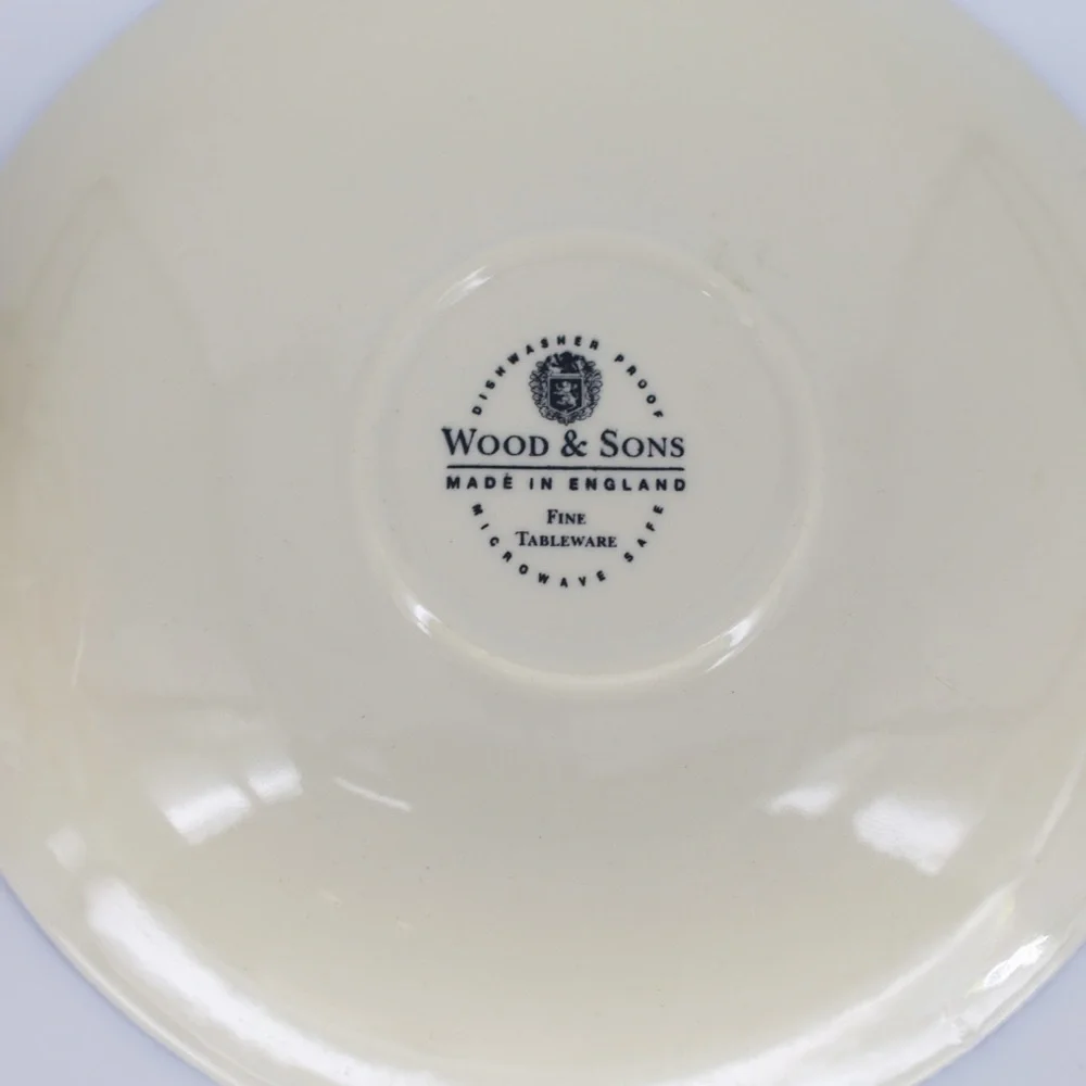 WOOD & SONS MADE IN ENGLAND‎ TEACUP AND SAUCER